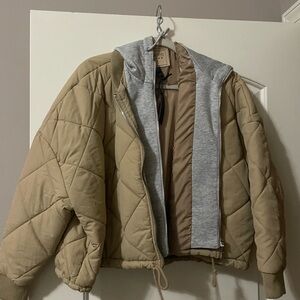 NWT Blank NYC Hooded Puffer size XS